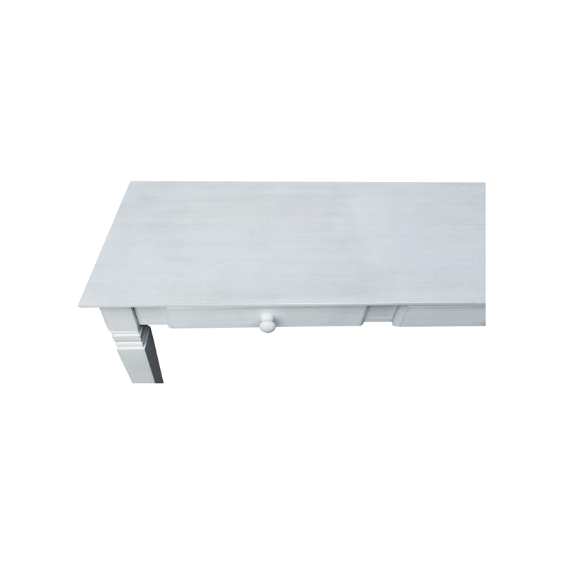 International Concepts Wood Java Console Table with 2 Drawers