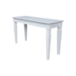 International Concepts Wood Java Console Table with 2 Drawers