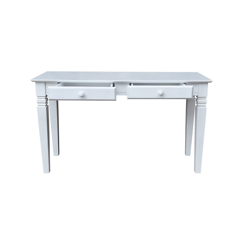 International Concepts Wood Java Console Table with 2 Drawers