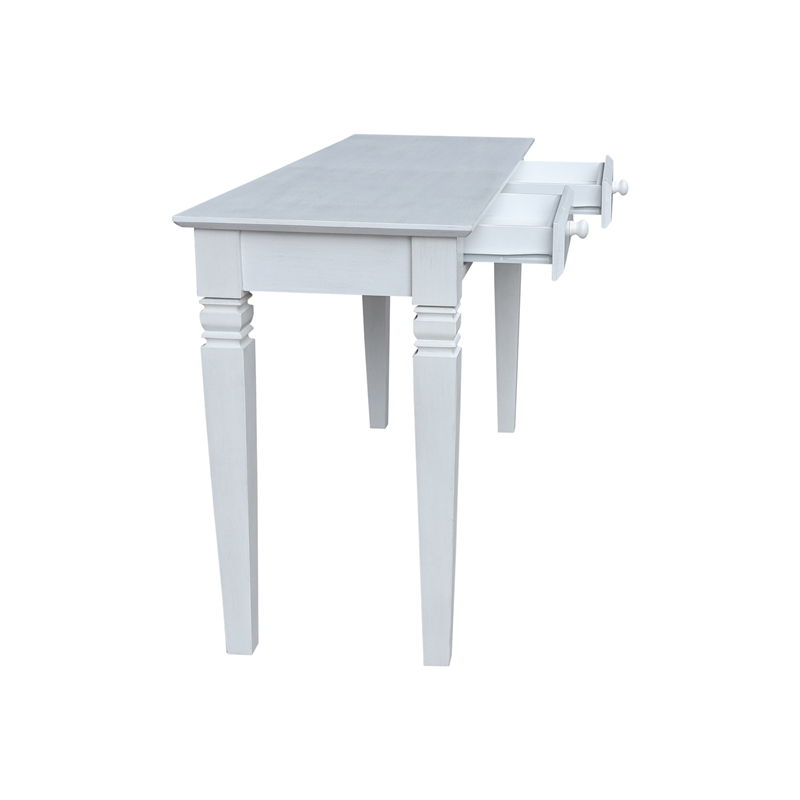 International Concepts Wood Java Console Table with 2 Drawers