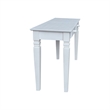 International Concepts Wood Java Console Table with 2 Drawers