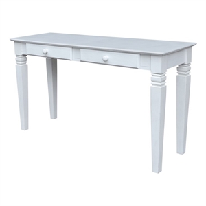 International Concepts Wood Java Console Table with 2 Drawers