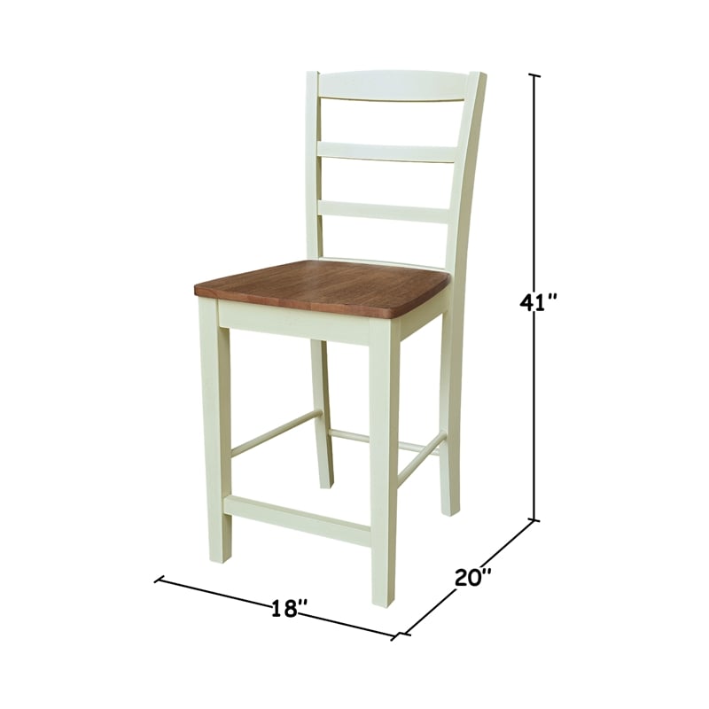 International Concepts Madrid Counter Height Dining Stool - 24