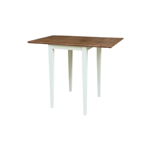 International Concepts Solid Wood Small Drop Leaf Dining Table - Multi-Color