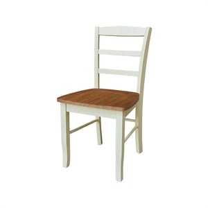 36&quot Round Top Pedestal Dining Table with 2 Madrid Chairs   Multi Color