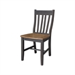 International Concepts Set of Two Cafe Dining Chairs in Hickory