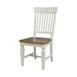 International Concepts Set of Two Vista Slat Back Dining Chairs