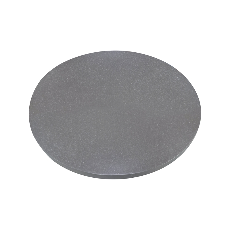 International Concepts Outdoor Teak Patio Dining Table with Polystone Top
