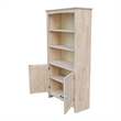 International Concepts Solid Wood Shaker Bookcase - 60