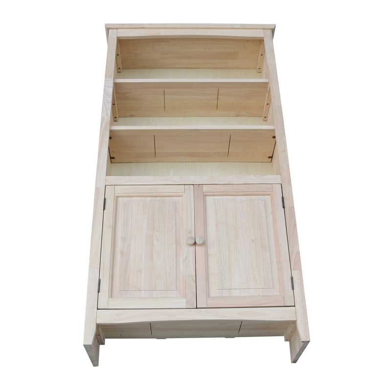 International Concepts Solid Wood Shaker Bookcase - 60