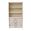 International Concepts Solid Wood Shaker Bookcase - 60