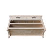 International Concepts Sanibel Solid Wood Sofa Table in Unfinished