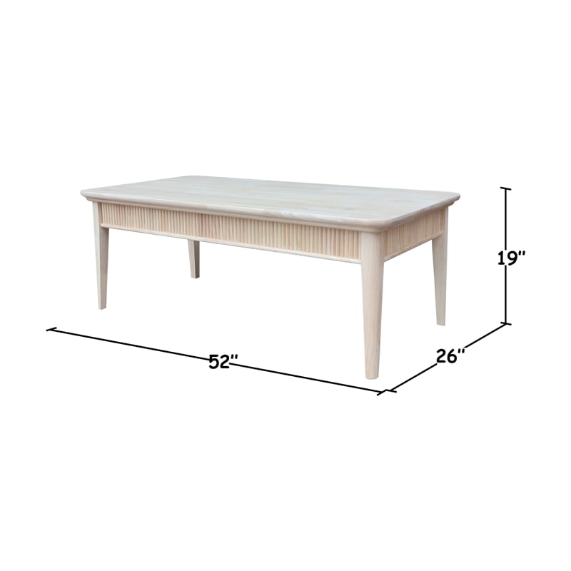 International Concepts Haven Solid Wood Coffee Table