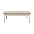 International Concepts Haven Solid Wood Coffee Table