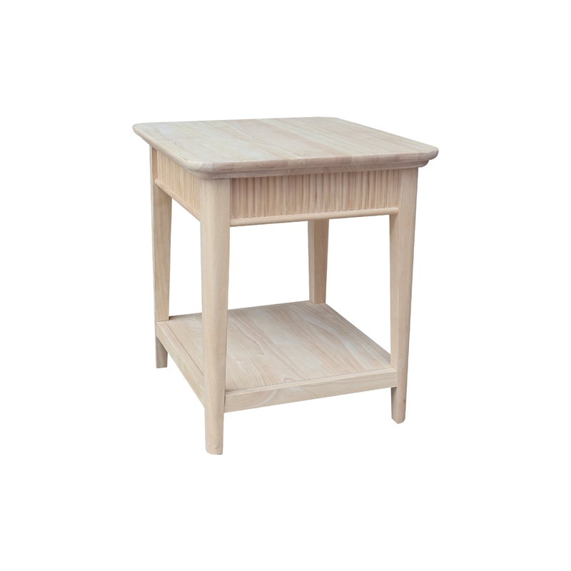 International Concepts Haven Solid Wood End Table