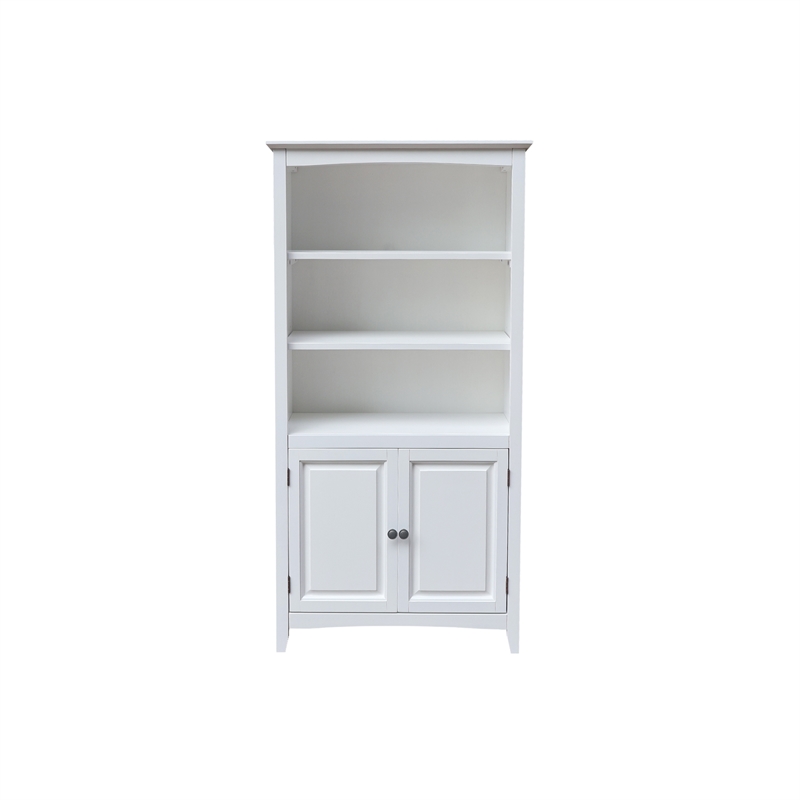 International Concepts Solid Wood Shaker Bookcase - 60