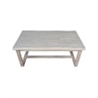 International Concepts Live Edge Solid Wood Coffee Table - Unfinished