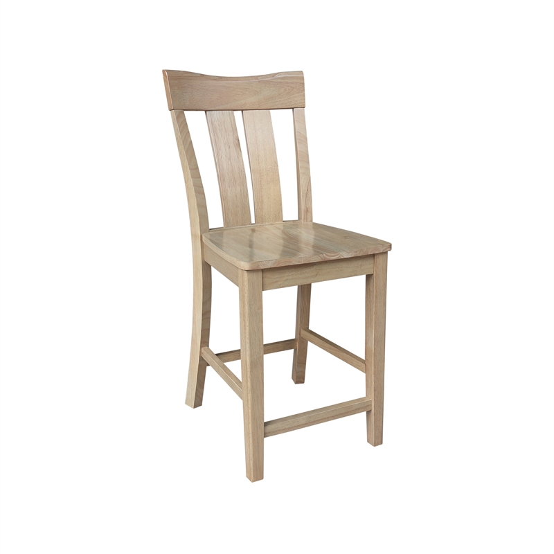 IC Solid Wood Ava Counter Height Stool - 24