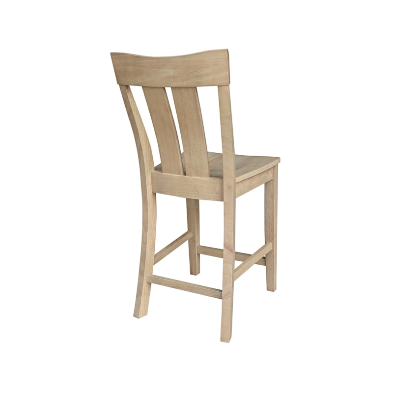 IC Solid Wood Ava Counter Height Stool - 24