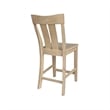 IC Solid Wood Ava Counter Height Stool - 24