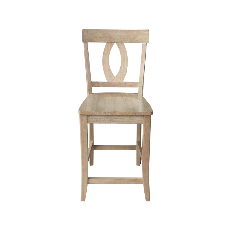 IC Solid Wood Verona Counter Height Dining Stool - 24