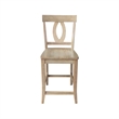 IC Solid Wood Verona Counter Height Dining Stool - 24