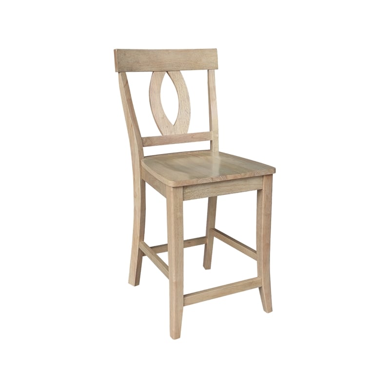 IC Solid Wood Verona Counter Height Dining Stool - 24