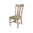 International Concepts IC Set of Two Ava Solid Wood Dining Chairs in Honey