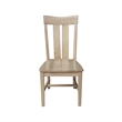 International Concepts IC Set of Two Ava Solid Wood Dining Chairs in Honey