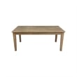 International Concepts Rectangular Solid Wood Shaker Coffee Table in Honey