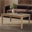 International Concepts Rectangular Solid Wood Shaker Coffee Table in Honey