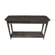International Concepts Haven Solid Wood Sofa Table in Coal