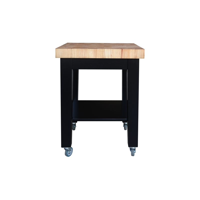 Solid Wood Kitchen Island