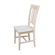 International Concepts Solid Wood 7-Piece Extension Dining Set Unfinished 60