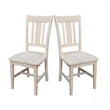 International Concepts Solid Wood 7-Piece Extension Dining Set Unfinished 60