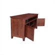 Solid Wood Entertainment  TV Stand with 2 Doors