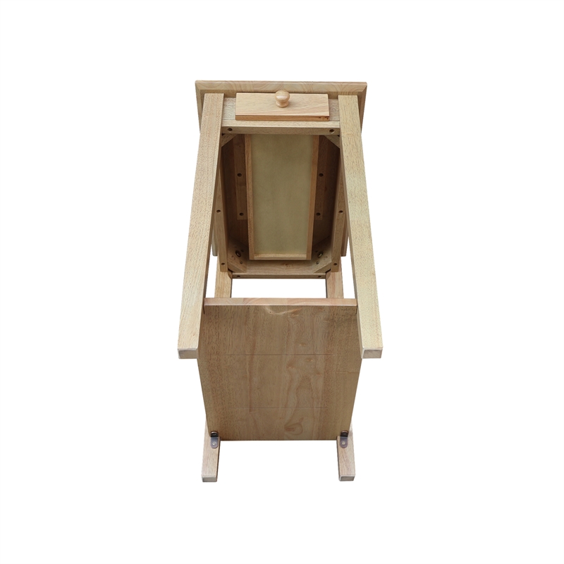 Solid Wood Narrow End Table