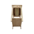 Solid Wood Narrow End Table