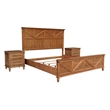 Willow Creek King Bedroom Set with Two Nightstands