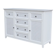 Nantucket Breeze Solid Wood Bedroom 6 Drawer Dresser