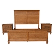 Willow Creek Queen Bedroom Set with Two Nightstands