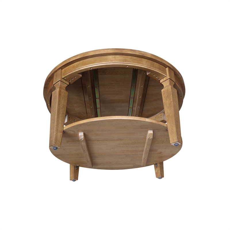 Solid Wood Vista Round Coffee Table