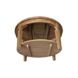Solid Wood Vista Round Coffee Table