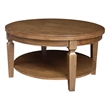 Solid Wood Vista Round Coffee Table