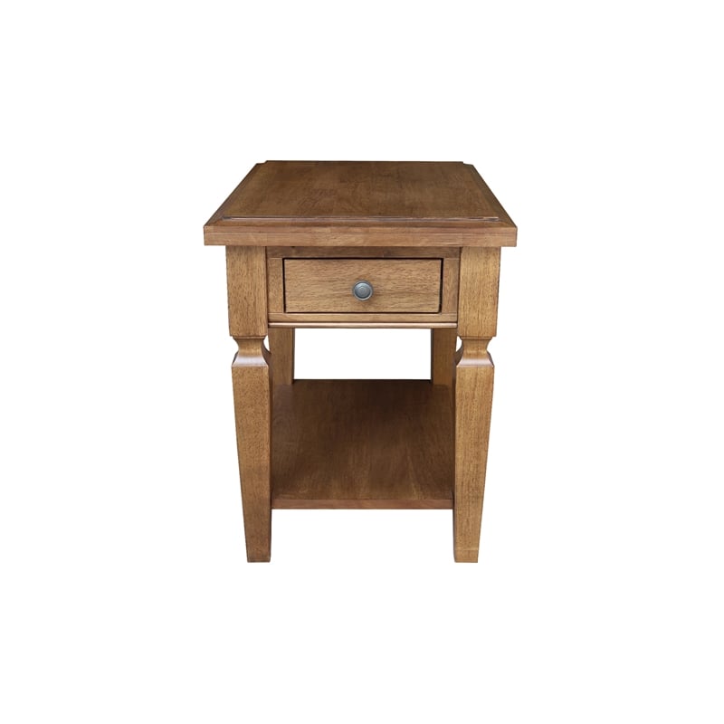 Solid Wood Vista End Table