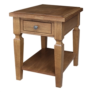 Solid Wood Vista End Table