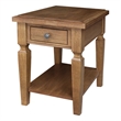 Solid Wood Vista End Table
