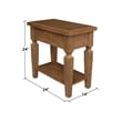 Solid Wood Vista Side Table
