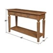 Solid Wood Vista Console/Sofa Table