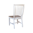 International Concepts Set of Two Solid Wood Audrey Dining Chairs